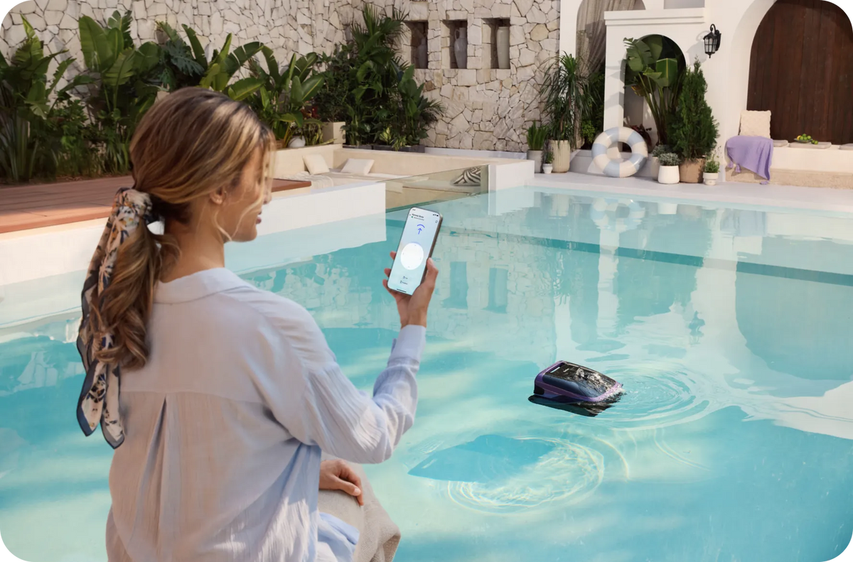Beatbot app-controlled targeted surface cleaning
